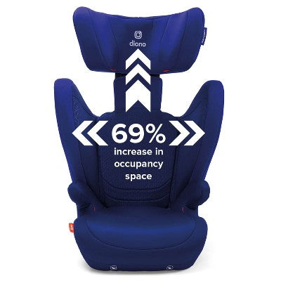 Diono Monterey 4DXT 2-in-1 Latch Expandable Belt Positioning Booster - Blue (LOCAL PICKUP ONLY)