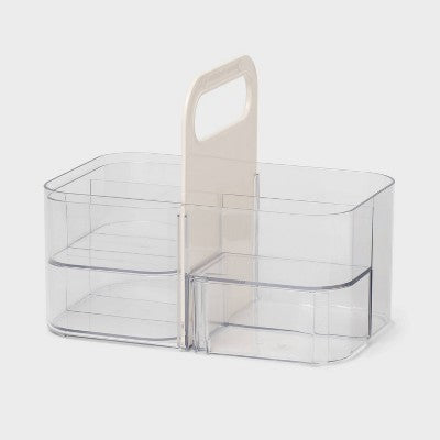 Cosmetic Vanity Makeup Caddy Off White - Brightroom