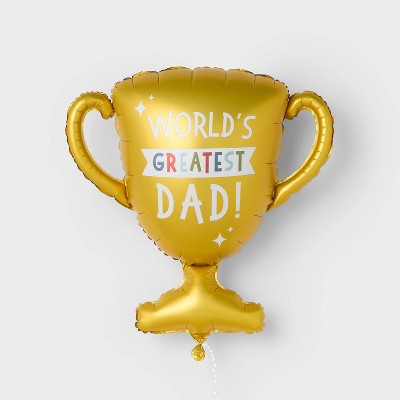World's Greatest Dad Father's Day Jumbo Foil Balloon - Spritz