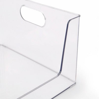 Acrylic Storage Open Front Bin - Bullseye's Playground