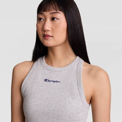 Champion Women's Iconic Essentials Ribbed Tank Top  XS