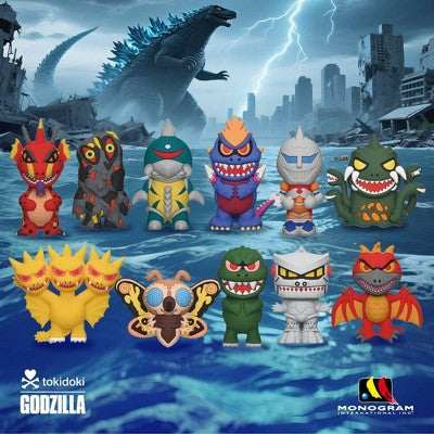 Tokidoki x Godzilla Surprise Bag Clip