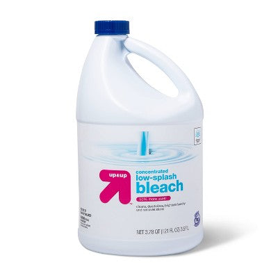 Low Splash Regular Bleach - 121oz - up&up