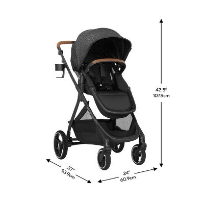 Evenflo Shyft Intuiti Travel System Featuring Revolve180 LiteMax NXT - Black Shale (LOCAL PICKUP ONLY)