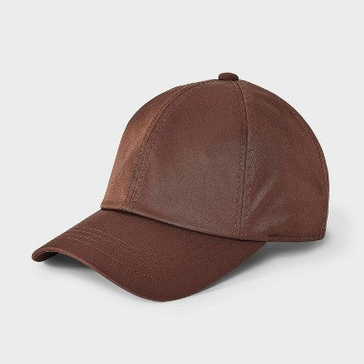Nylon Elastic Back Baseball Hat - A New Day Brown