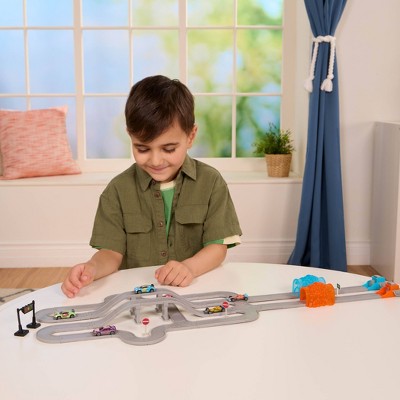 DRIVEN by Battat - Pocket Turbo Launcher Race Track Playset