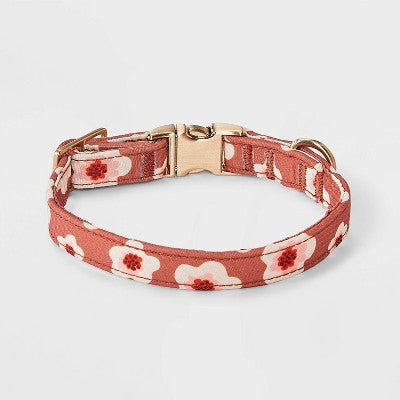 Fashion Floral Dog Collar - Boots & Barkley XS