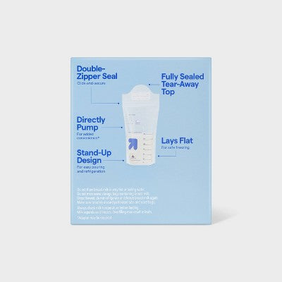 Breast Milk Storage Bags - 50ct - up&up