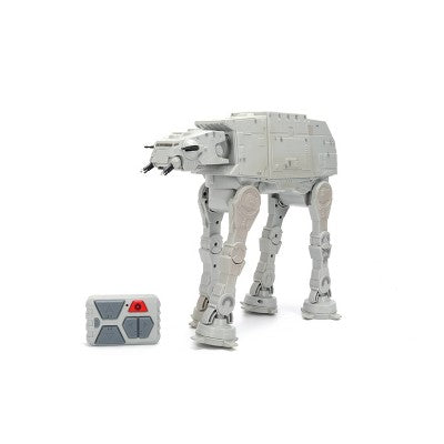 Star Wars R/C AT-AT Walker by Jada Toys Pop Culture R/C Action Vehicle with Lights, Sounds, and Moving Legs 13" Toy for Kids and Collectors