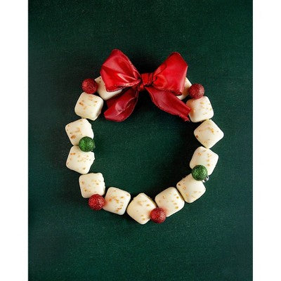 Sander's White Chocolate Sugar Cookie Sea Salt Caramel Christmas Candy Chocolate - 7oz