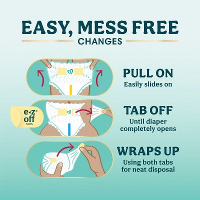 Pampers Swaddlers 360 Disposable Diapers OMS Pack - Size 6 - 92ct