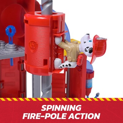 PAW Patrol Fire Rescue Command Center with Marshall Figure