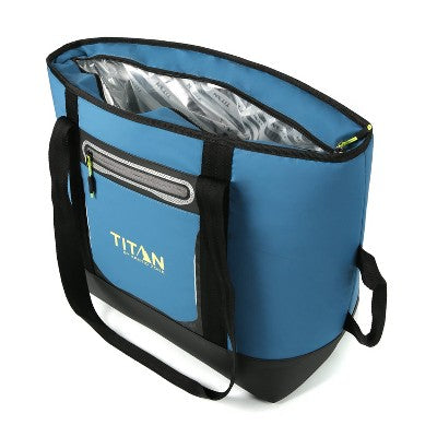 Titan by Arctic Zone 30Cans/20 qt Insulated Cooler Tote - Marine Blue