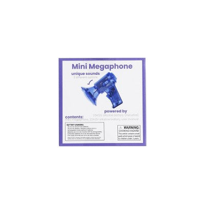 Vivitar Mini Megaphone - Blue