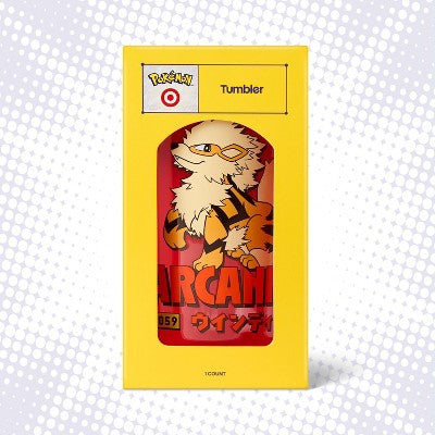 Arcanine Tumbler 20oz - Pokemon x Target