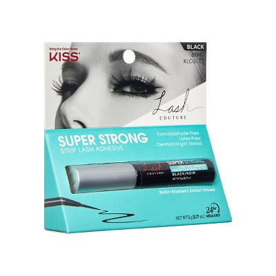 Kiss Lash Couture Glue False Eyelashes - Black