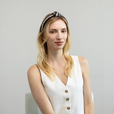 LXLM by Locks & Mane Cozumel Headband - Black