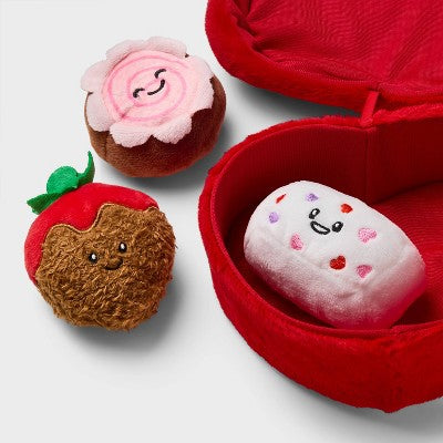 6" Chocolate Box Plush 4pc - Gigglescape