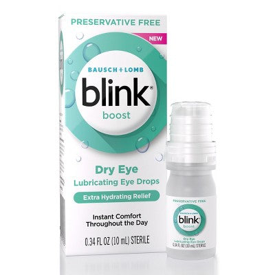 Blink Boost Preservative Free Lubricating Dry Eye Dropsfor Eye Hydration- 10ml