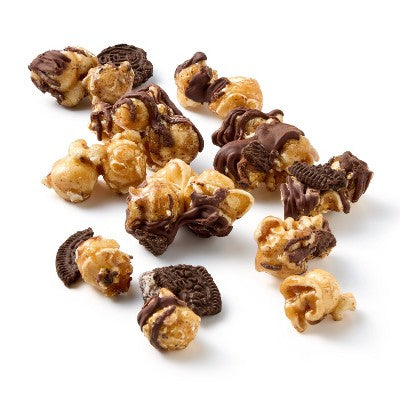 Christmas Dark Chocolate Caramel Cookie Caramel Corn Clusters Popcorn - 18oz - Favorite Day