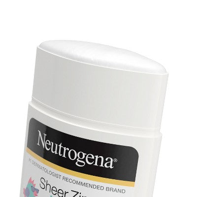 Neutrogena Sheer Zinc Kids Sunscreen Stick - SPF 50 - 1.5 fl oz