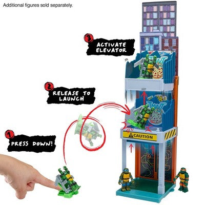 Teenage Mutant Ninja Turtles Launcherz Elevator TMNT