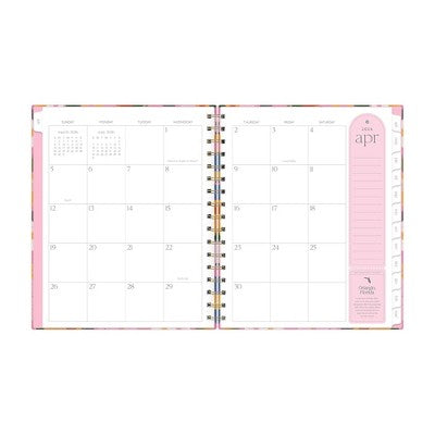 Rhi James for Blue Sky Weekly/Monthly Planner 15 Month Wirebound 7"x9" Textured Paper - Ava Floral