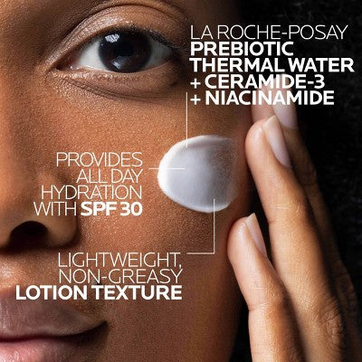 La Roche Posay Toleriane Face Moisturizer Sunscreen with Ceramide and Niacinamide - SPF 30 - 1.35 fl oz - EXP: 09/2026