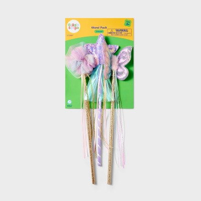 Pretend Play Wand 3pk - Gigglescape