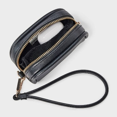 Zipper Wallet Wristlet - A New Day Black