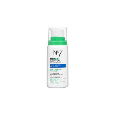 No7 Derm Solutions Daily Lightweight Moisturiser - Oily and Blemish Prone Skin - 3oz