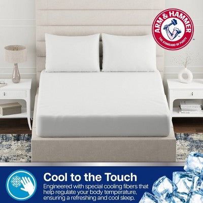 Arm & Hammer Queen Cooling Comfort Mattress Protector