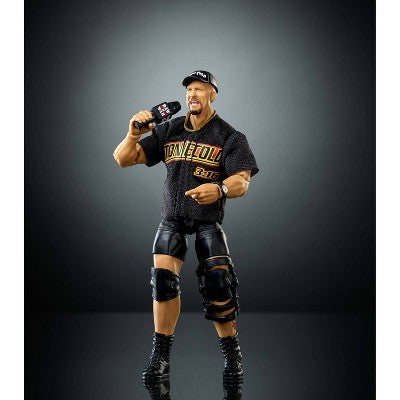 WWE Elite "Stone Cold" Steve Austin Action Figure, Series #122, 6" Collectible with Accessories