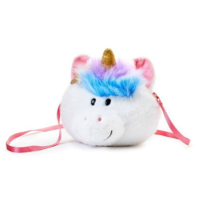 FAO Schwarz Cliqs Plush Unicorn Purse