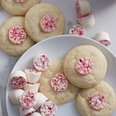 Hickory Farms Christmas Peppermint Snow Mints - 10oz