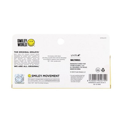 Yoobi SmileyWorld 4pk Dry Erase Markers, School Supplies