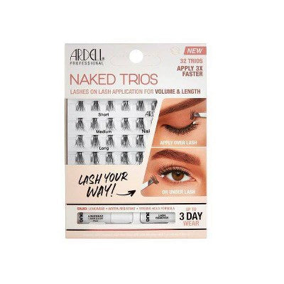 Ardell False Eyelashes - Naked Trios - 32ct