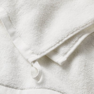 4pk Modal Washcloths White - Casaluna