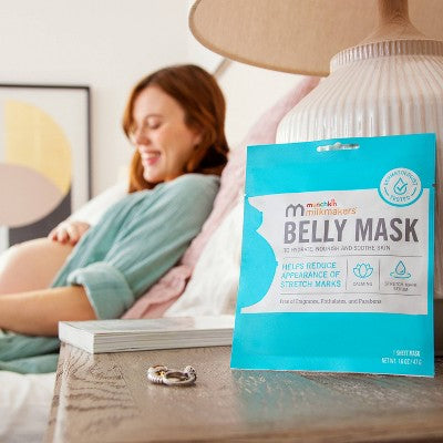 Munchkin Milkmakers SINGLE Belly Mask for Pregnancy Skin Care & Stretch Marks