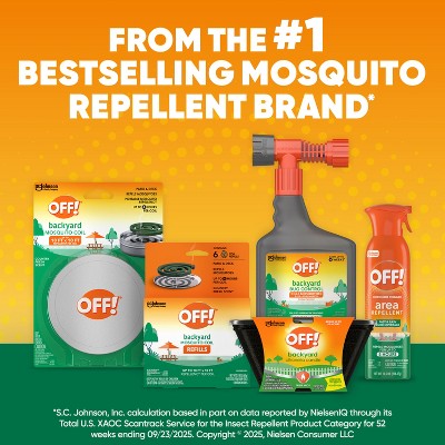 OFF! Outdoor Fly, Mosquito and Gnat Area Repellent - 8.5oz