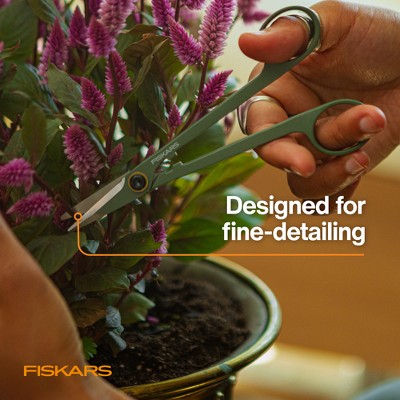 Fiskars 2.5" Long Reach Detailing Snip Garden Shears