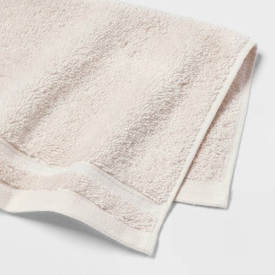 4pk Total Fresh Antimicrobial Washcloth Set Tan - Threshold