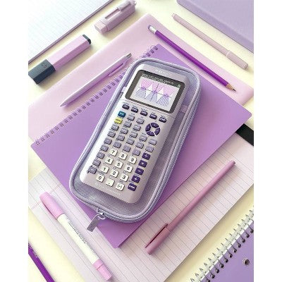 Texas Instruments CE Graphing Calculator 84+ - Metallic Purple