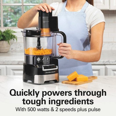 Hamilton Beach 12 Cup Stack and Snap Food Processor