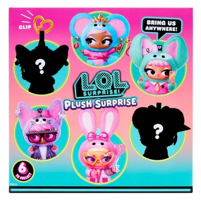 L.O.L Surprise! Plush Surprise Blind Toy 7 Surprises Inside On-the-Go Doll 6 Styles to Collect