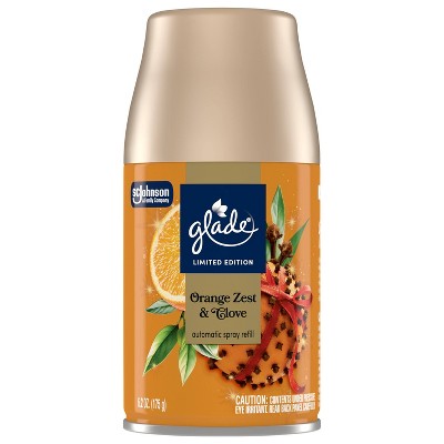 Glade Automatic Spray Air Freshener - Orange Zest & Clove - 6.2oz