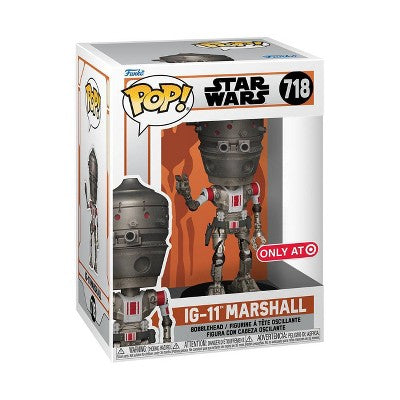 Funko POP! Star Wars: Mandalorian IG-11 Marshall Figure (Target Exclusive)