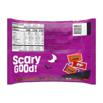 Reese's Kit Kat Assorted Halloween Candy Snack Size - 19.92oz/35pc