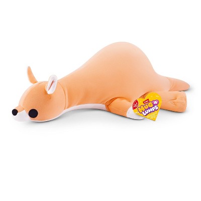 Hug-A-Lumps Kangaroo Series 2 Weighted Plush: Polyester, Soft Comfort, 3.31 lbs