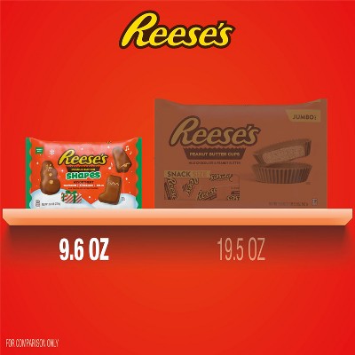 Reese's Peanut Butter Assorted Shapes Christmas Candy - 9.6oz